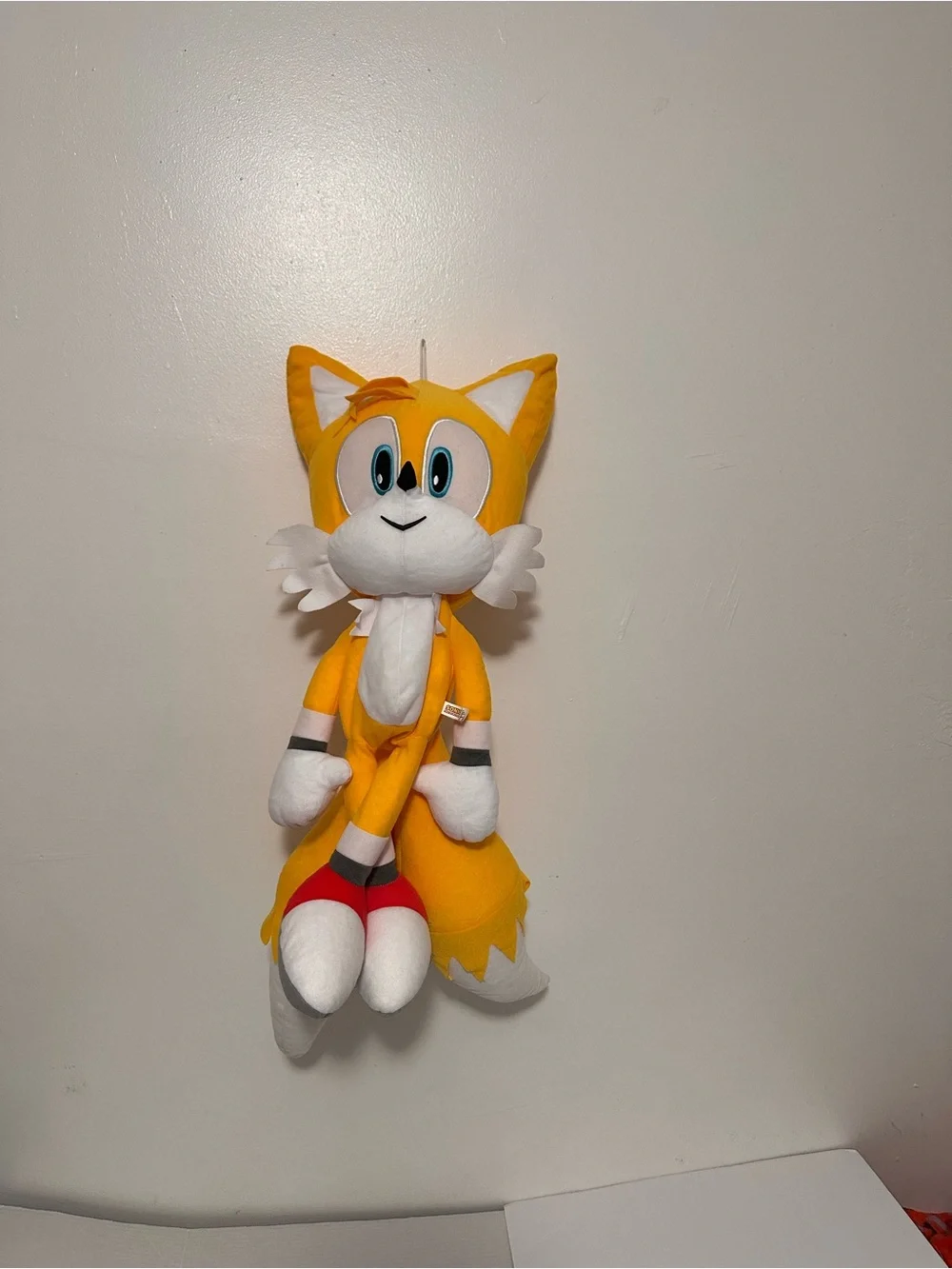 Yellow Fox Plush Cat Toy - Soft Interactive Pet Play Plush